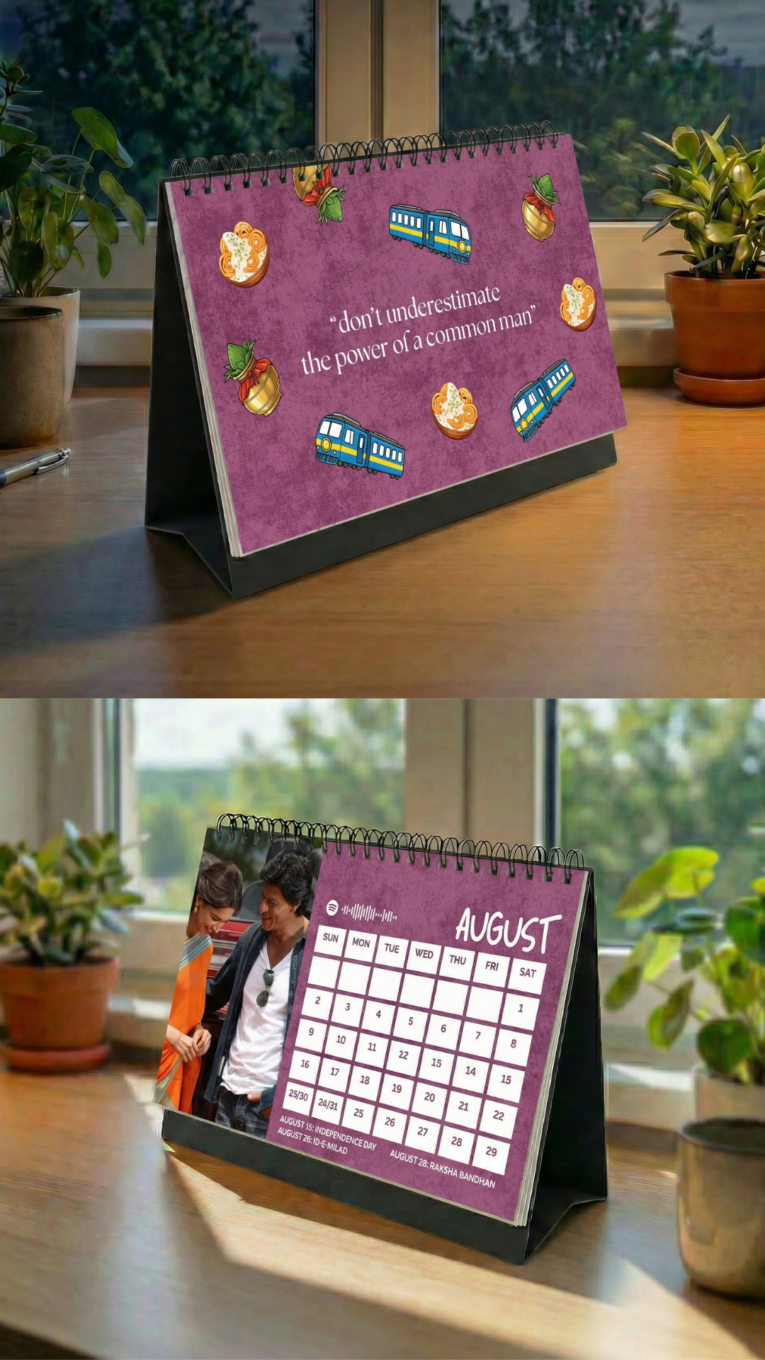 SHAH RUKH KHAN DESK CALENDAR 2026