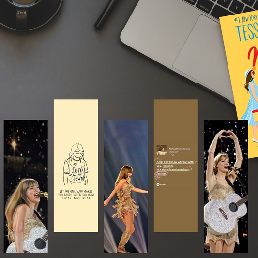 TAYLOR SWIFT BOOKMARKS (PACK OF 5: FEARLESS VERSION)