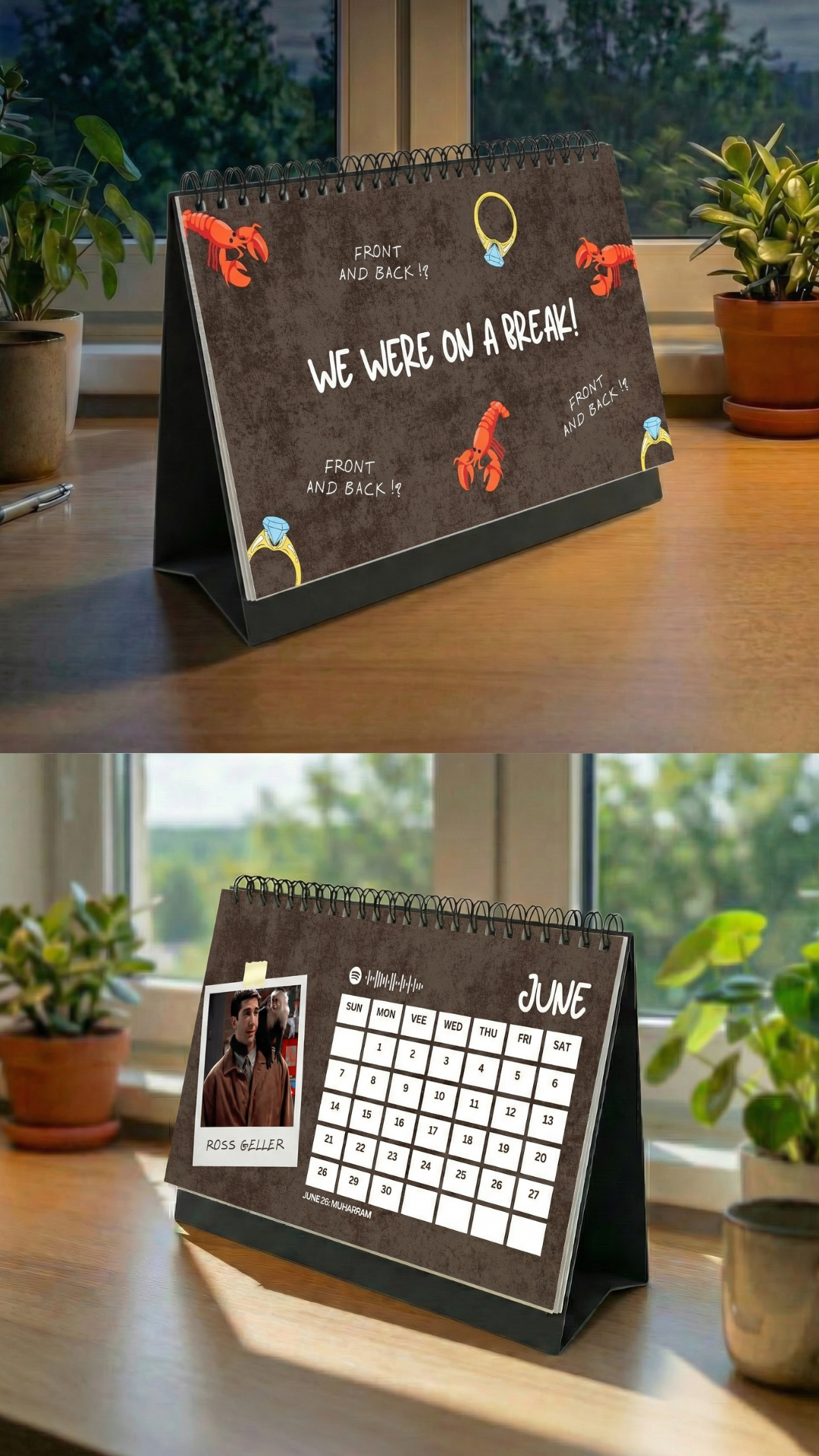 FRIENDS DESK CALENDAR 2026