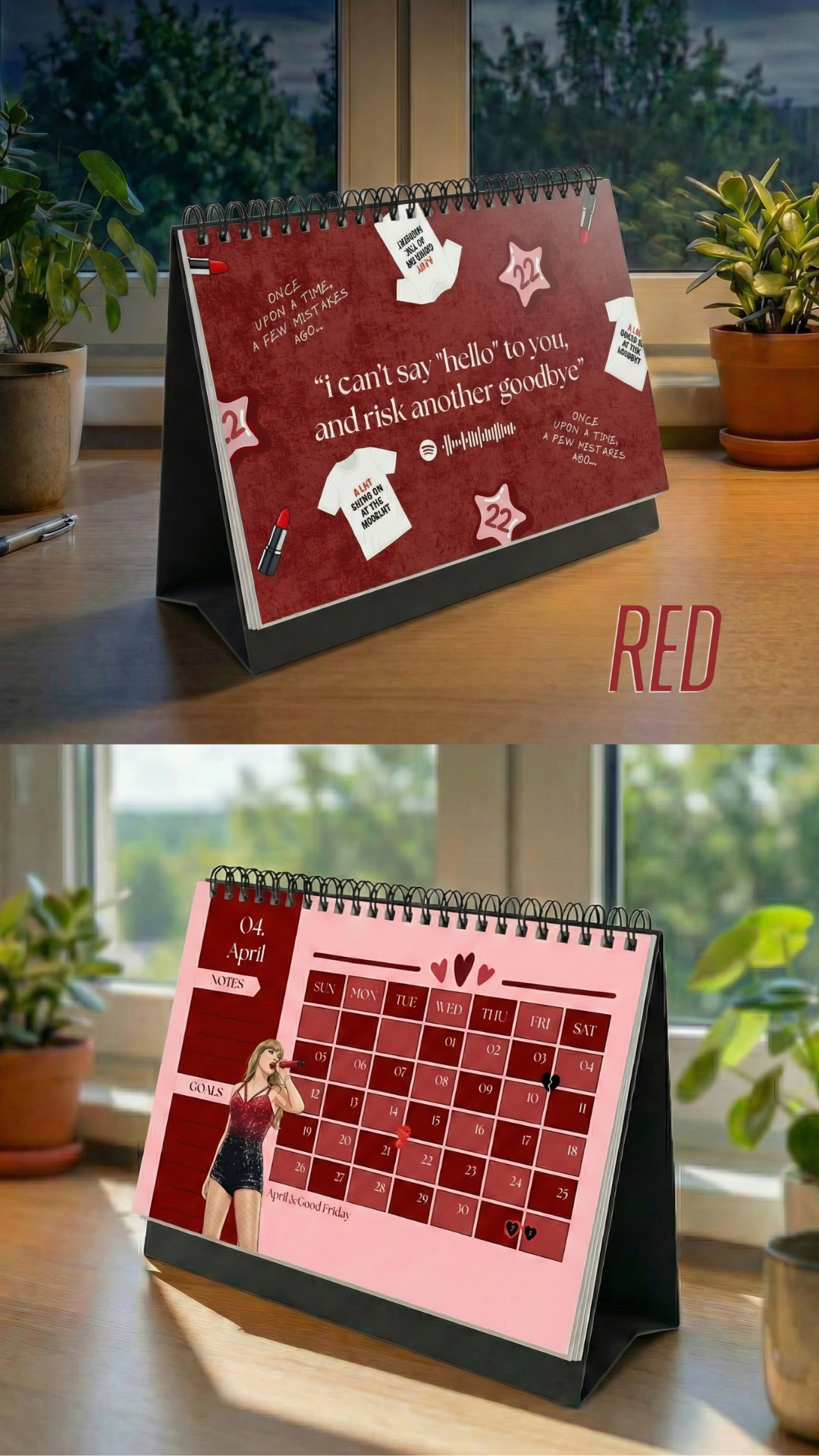 TAYLOR SWIFT DESK CALENDAR 2026
