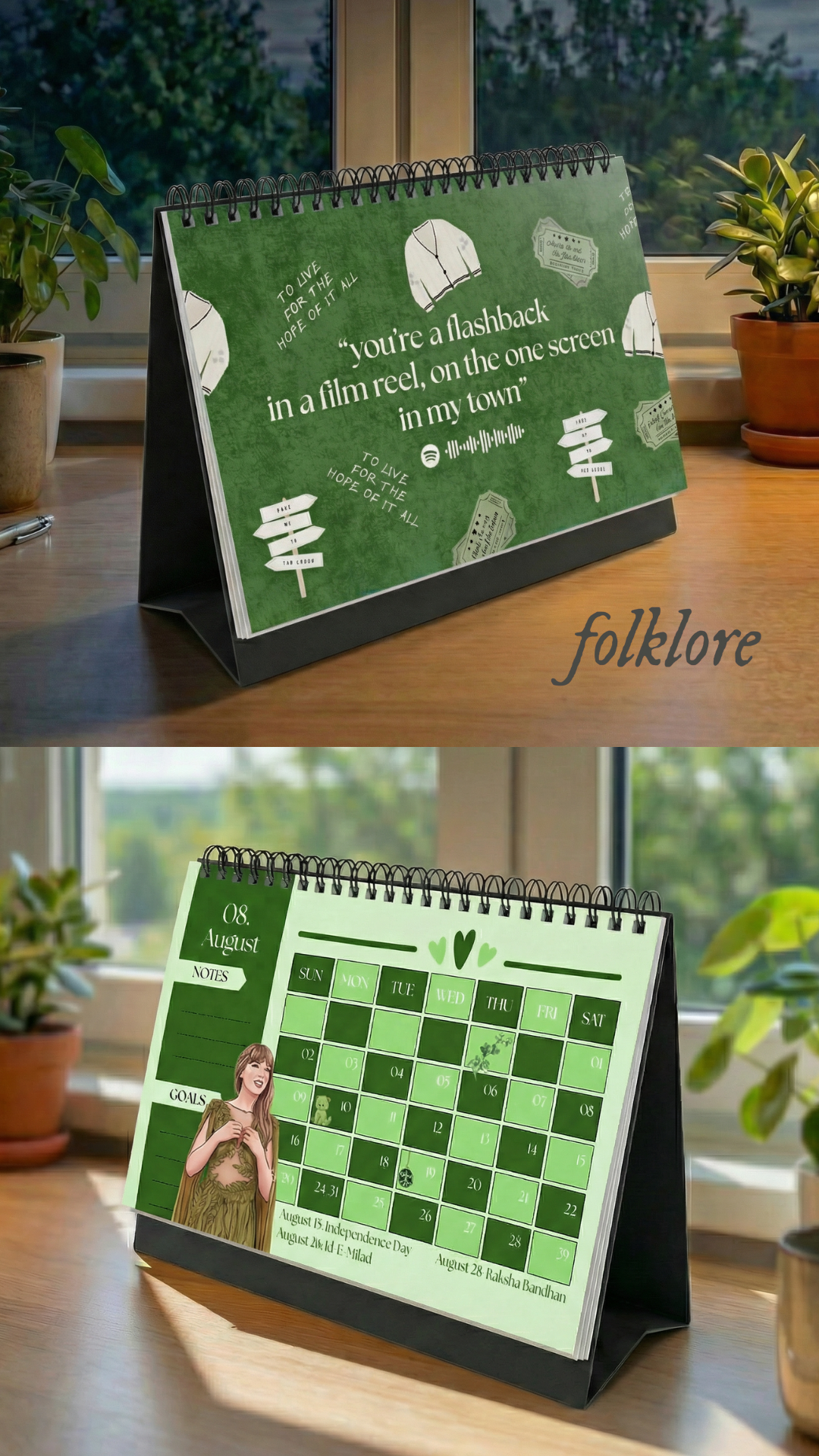 TAYLOR SWIFT DESK CALENDAR 2026