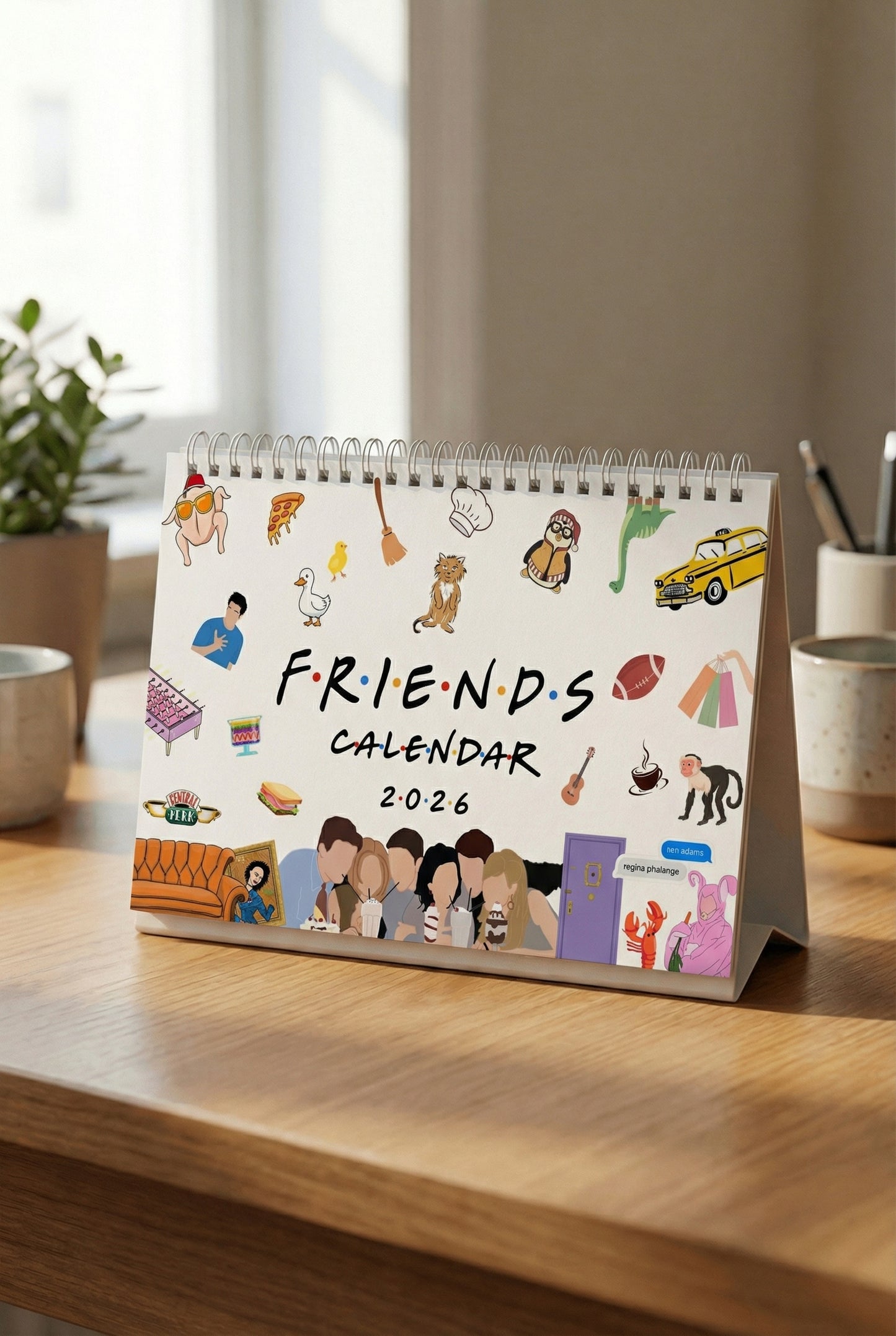 FRIENDS DESK CALENDAR 2026