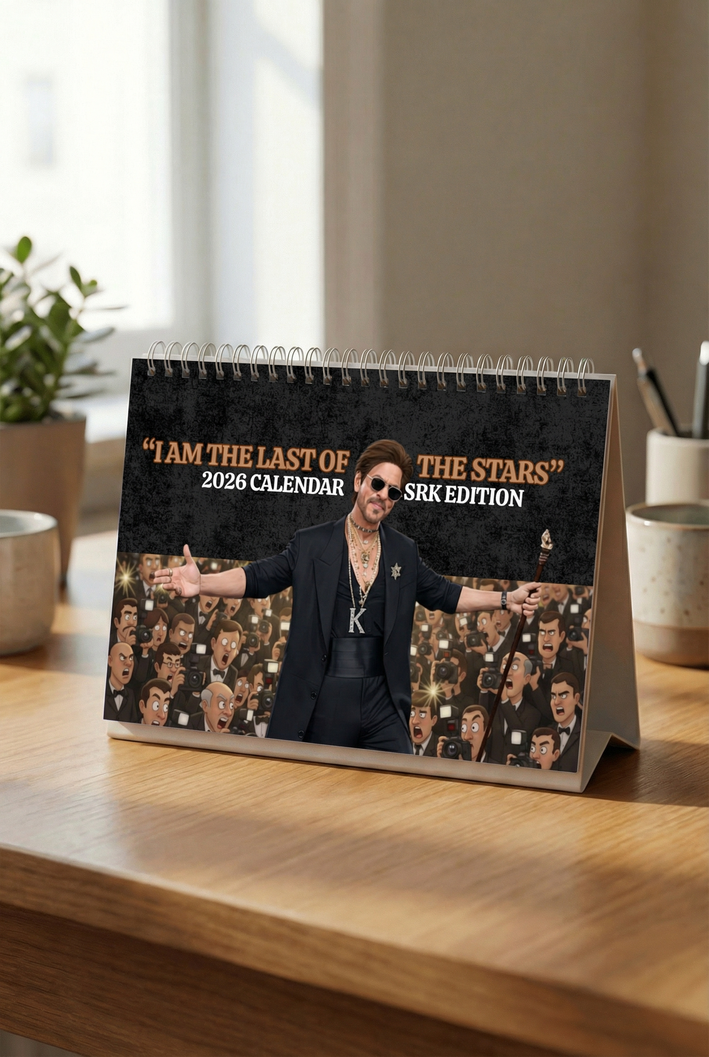 SHAH RUKH KHAN DESK CALENDAR 2026
